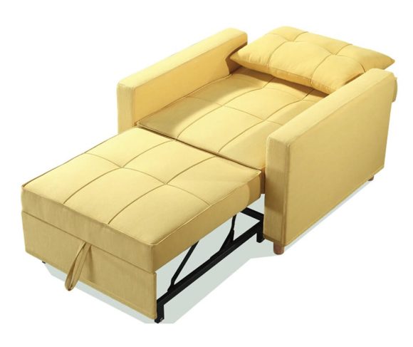 One Seater Folding Sofa Cum Bed | Modern Bedroom Living Room Multifunctional Sofa Bed