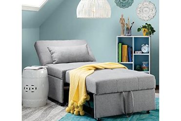 Single Seater without Arm folding sofa cum bed